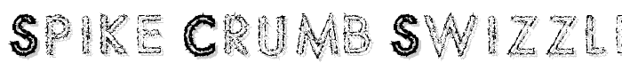 Spike Crumb Swizzle font